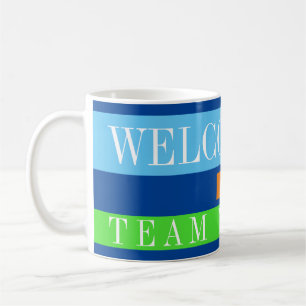 Onboarding newbie new employee welcome treat coffee mug