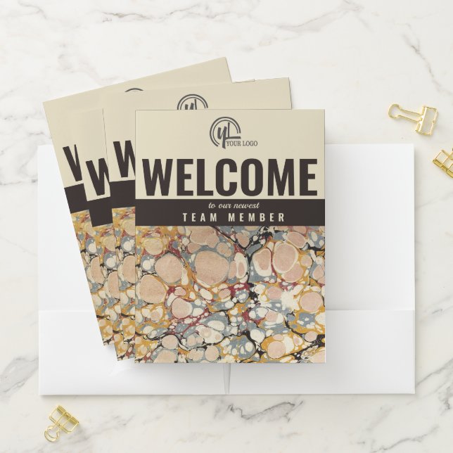 Onboarding orientation new employee welcome folder (In Situ)