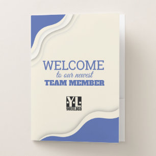 Onboarding orientation newbie new employee welcome pocket folder