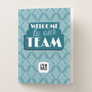 Onboarding orientation newbie new employee welcome pocket folder