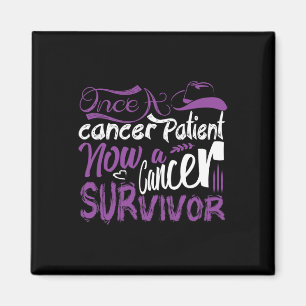 Once A Cancer Patient Now A Cancer Survivor Magnet