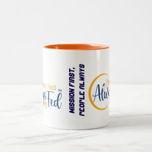 Once A Fed Always A Fed Two-Tone Coffee Mug