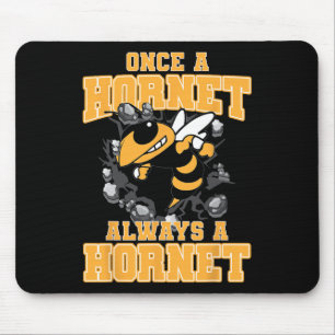 Once A Hornet Always A Hornet Back To School Spiri Mouse Pad