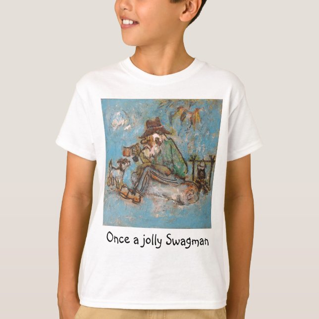 Once a jolly swagman T-Shirt (Front)