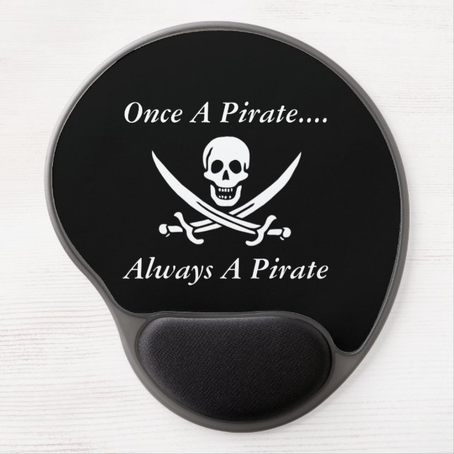 Once A Pirate Mouse Pad (Front)