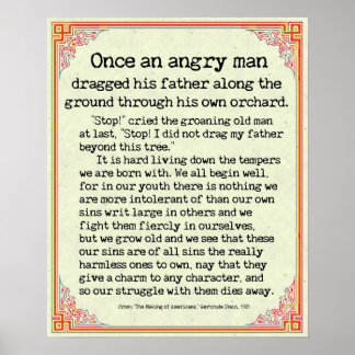 "Once an Angry Man" from "Making of Americans" Poster