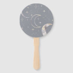 Once in a Blue Moon Hand Fan