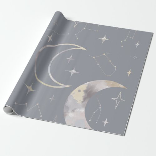 Once in a Blue Moon  Wrapping Paper