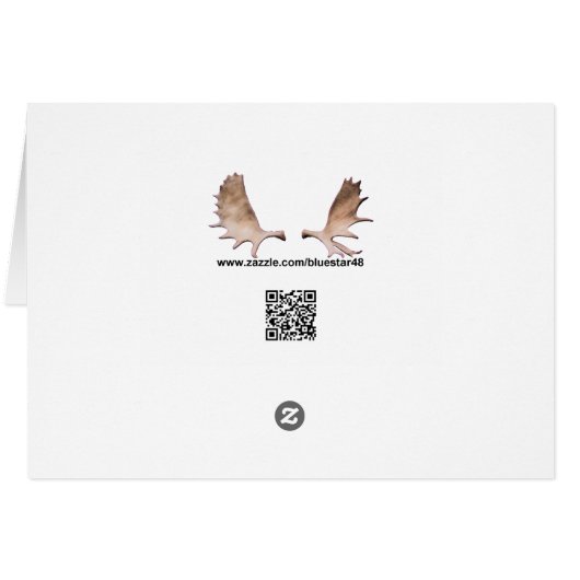 Once In A Blue Moose (Back Horizontal)