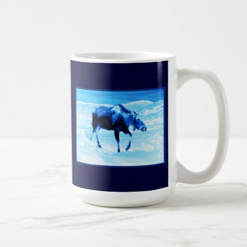 Once In A Blue Moose Coffee Mug
