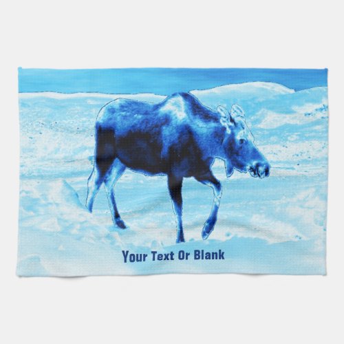 Once In A Blue Moose Kitchen Towel