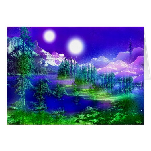 ONCE IN TWO MOONS CARDS (Front Horizontal)