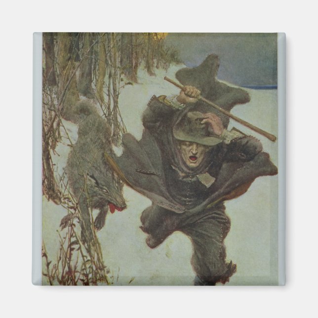 Once it Chased Doctor Wilkinson Magnet (Front)