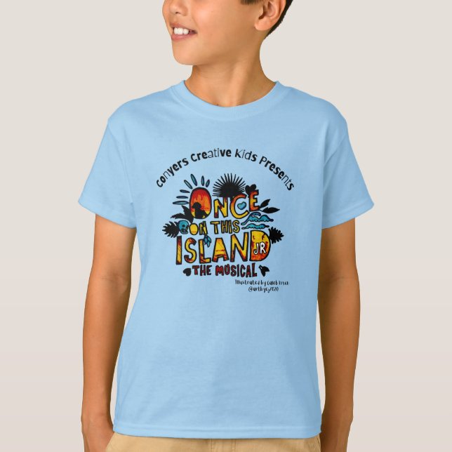 Once On This Island T-Shirt (Front)