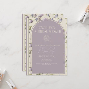 Once Upon A Bridal Shower Invitation