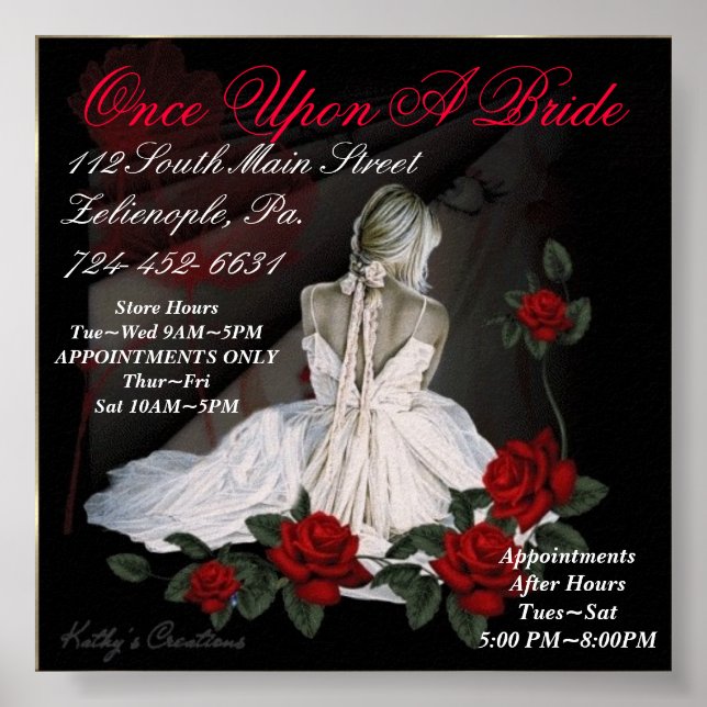 Once Upon A Bride Poster (Front)