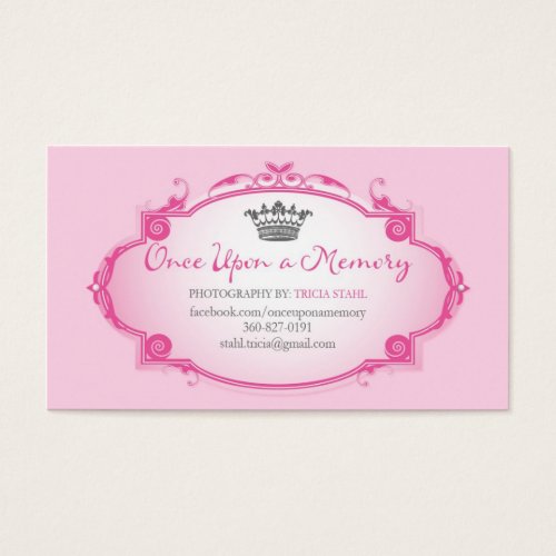 Once Upon a Memory | Custom Business Cards