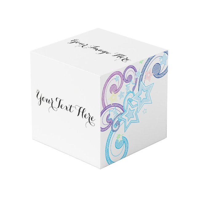Once Upon a Shooting Star Cube (Front Angled)