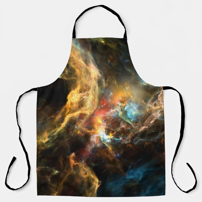 Once Upon a Space series. Abstract design made of  Apron (Front)