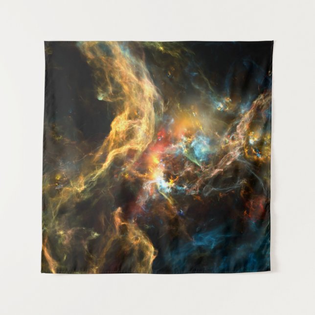 Once Upon a Space series. Abstract design made of  Tapestry (Front)
