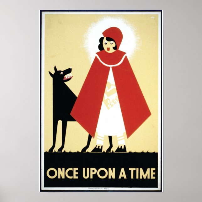Once Upon a Time 1930s Poster (Front)