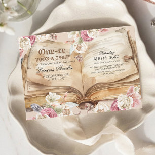 Once Upon A Time 1st Birthday Party Invitation