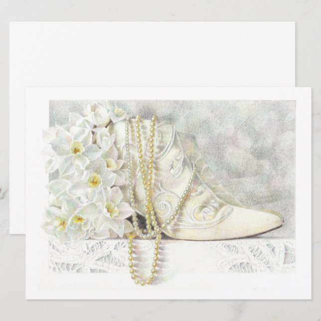 ONCE UPON A TIME 6.5x8.75 Flat Card (Front/Back)