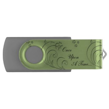 Once Upon A Time 8 Gb Swivel Usb Flash Drive by Shopia at Zazzle