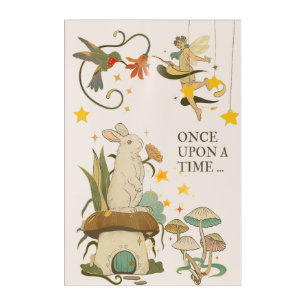 Once Upon a Time: A Fairy Tale Acrylic Print
