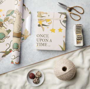 Once Upon a Time: A Fairy Tale Kids Wrapping Paper