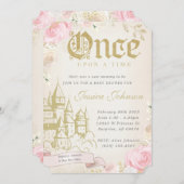 Once Upon A Time Baby Shower Invitation (Front/Back)