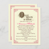 Once upon a time... Baby Shower Invitation (Front/Back)