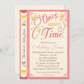 Once Upon A Time Baby Shower Invitation Fairy Tale (Front/Back)