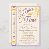 Once Upon A Time Baby Shower Invitation Fairy Tale (Front/Back)
