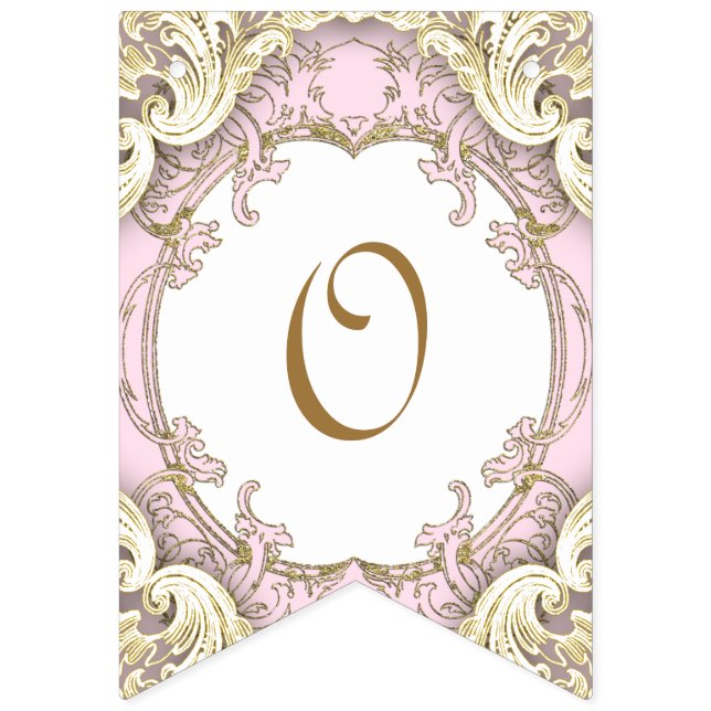 Once Upon A Time Birthday Bunting Flags (First Flag)