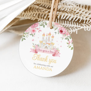 Once Upon a Time Birthday Party Round Favor Tags