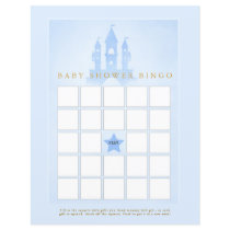 Once Upon A Time Castle Baby Shower Bingo