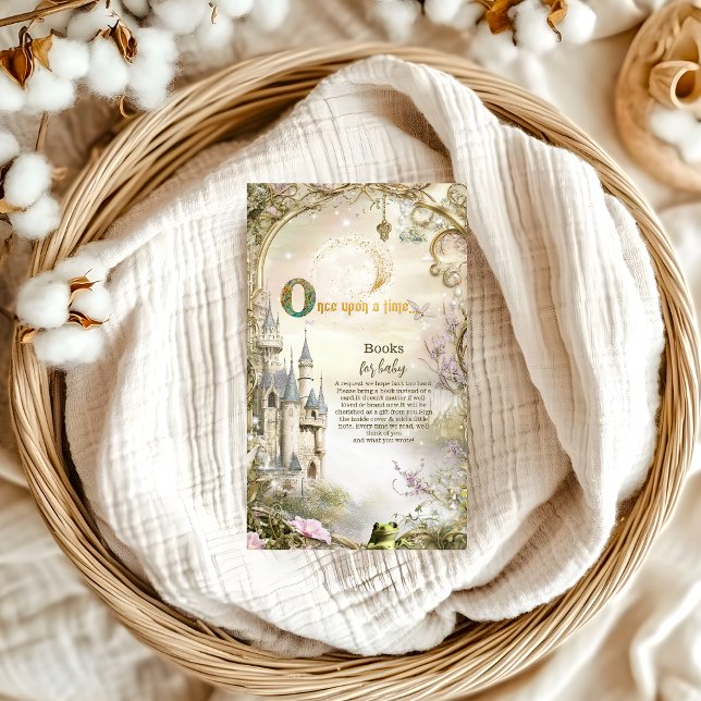 Once Upon a Time Fairytale Castle Books for Baby Enclosure Card (Creator Uploaded)