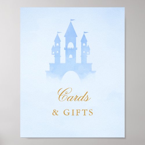 Once Upon A Time Fairytale Castle Cards  Gifts Poster