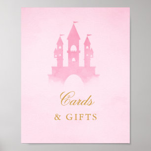 Once Upon A Time Fairytale Castle Cards & Gifts Poster