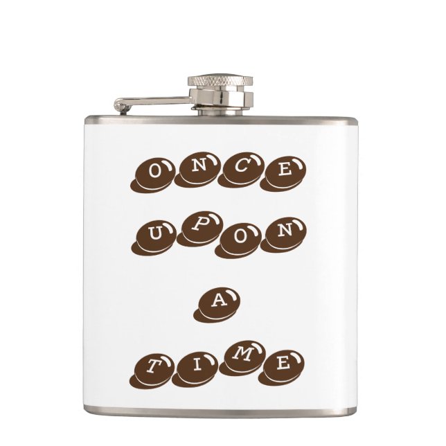 once upon a time flask (Front)