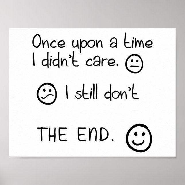 Once Upon a Time Funny Poster (Front)