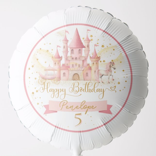 Once Upon a Time Happy Birthday Balloon (Front)