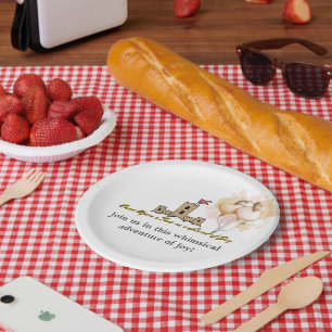 Once Upon a Time in a Land of Joy Paper Plates