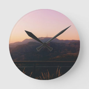 Once upon a time in Hollywood Round Clock