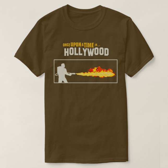 Once Upon A Time In Hollywood T-Shirt (Design Front)