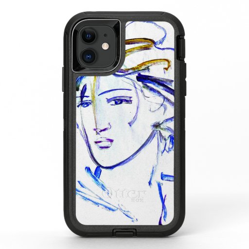Once upon a time in Houston. Acrylic color  OtterBox Defender iPhone 11 Case