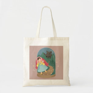 Once Upon A Time: Little Red Riding Hood Tote Bag