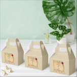 Once Upon A Time Medieval Aged Scroll Wax Seal  Favor Boxes<br><div class="desc">Step back in time to an era of chivalry with our romantic Once Upon A Time Fantasy Medieval Aged Scroll Wax Seal Wedding favor boxes. Crafted with exquisite attention to detail, capturing the essence of a bygone era, featuring rich, aged (faux) parchment adorned with black accents and an authentic red...</div>