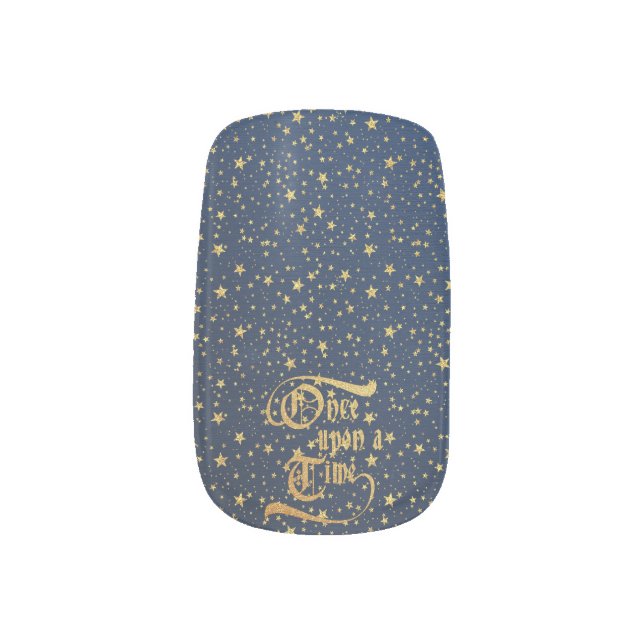 Once Upon A Time Minx Nail Art (Left Thumb)